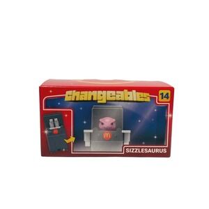 2026 Mcdonalds Changeables Happy Meal Toy New #14 Sizzlesaurus